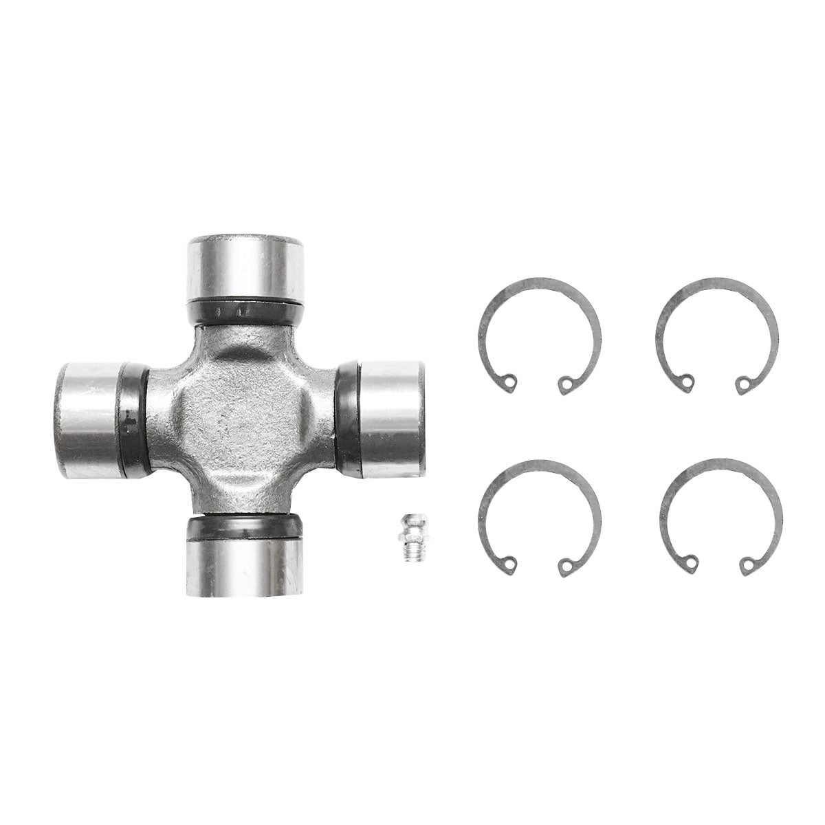 Cardan cross 27x82 with grease nipple and safeties